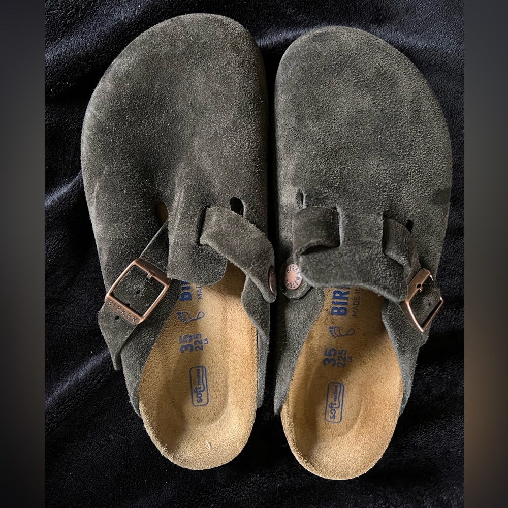 BIRKENSTOCK | Boston Suede Leather